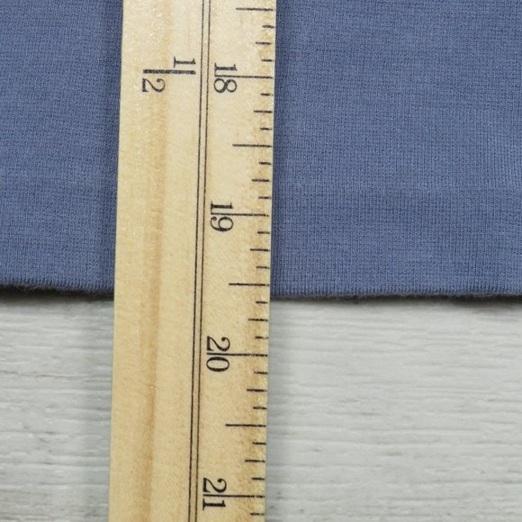 Ann Taylor* Women's Long Sleeve Boat Neck Flared Sleeves Size Large‎ Blue - Picture 7 of 8